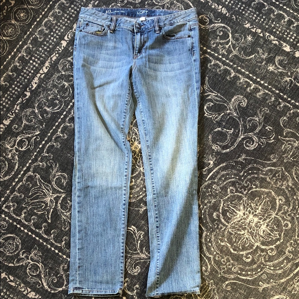 LOFT Jeans in Light Blue Denim